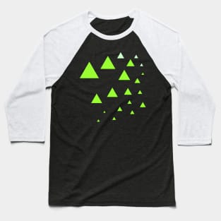 Triangle Minimal Graphic Baseball T-Shirt